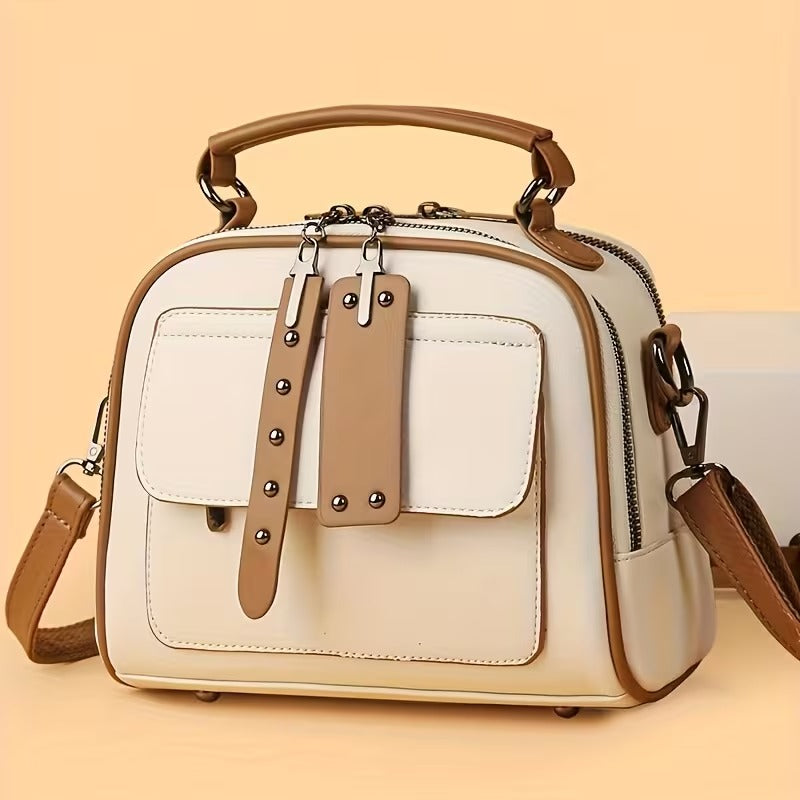 Bolso Bandolera Pequeño Cuadrado Para Mujer A La Moda Corean